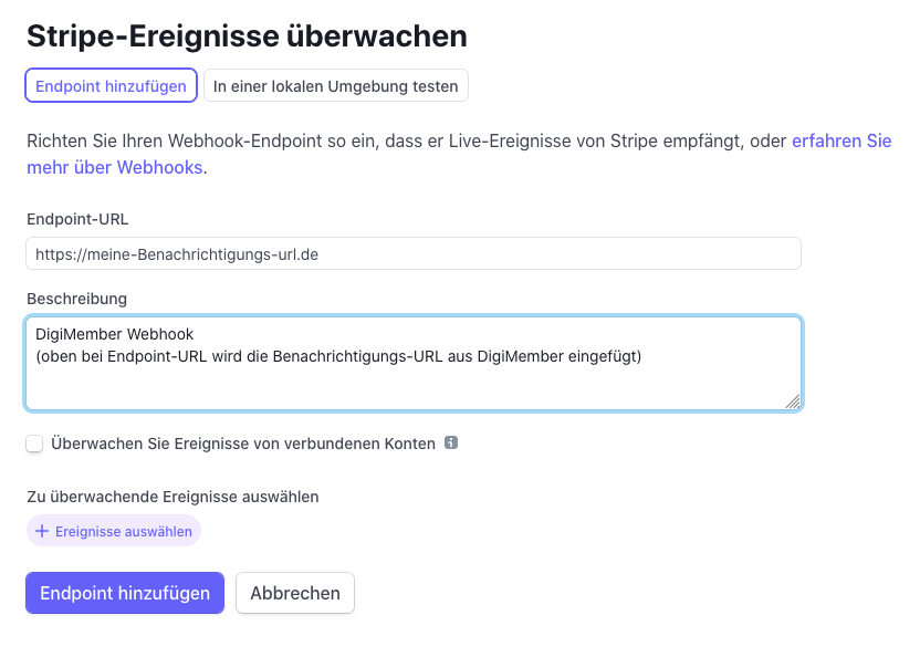 Stripe Webhook