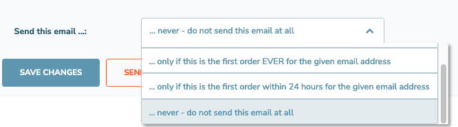 E-Mail Versand wenn 